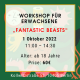 Workshop für Erwachsene „Fantastic beasts“ von Susannah Garden